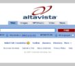 Startseite von AltaVista, 2007. (Foto: screenshot, Memento vom 13. Juli 2007 von archive.com)