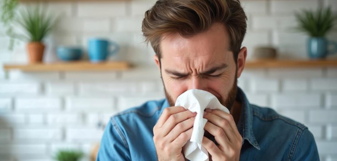 Allergie oder Erkältung? So erkennen Sie den Unterschied an der verstopften Nase (Foto: AdobeStock_1774131576 Maryna)