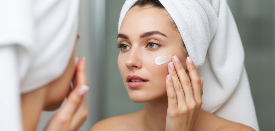 So baust du eine wirksame Gesichtspflege-Routine auf. (Foto: AdobeStock_1684281765 Rohan)