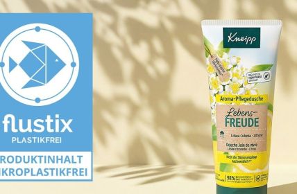 Kneipp erhält jetzt flustix-Siegel für 16 internationale mikroplastikfreie (Foto: Kneipp GmbH/flustix)